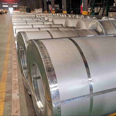 Galvalume Steel Coil แผ่นรีดร้อนเคลือบเงา GL 26 Gauge
