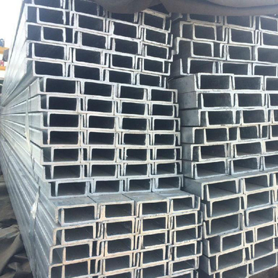 โปรไฟล์ ASTM C ช่องเหล็กชุบสังกะสี U ประเภทช่องเหล็กแป