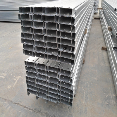 12m ASTM SS400 50mm ช่องเหล็กชุบสังกะสีสำหรับโครงสร้างเบา