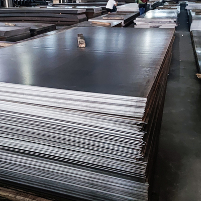 ASTM A36 แผ่นเหล็กคาร์บอน MS แผ่น Q235 Q195 Q345 รีดเย็น