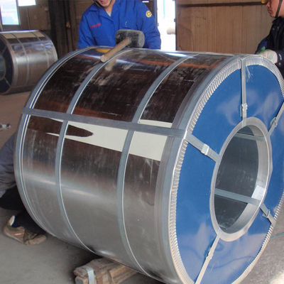 เหล็กแผ่นเคลือบสังกะสีจุ่มร้อนคอยล์ DX51D GI Steel Coil