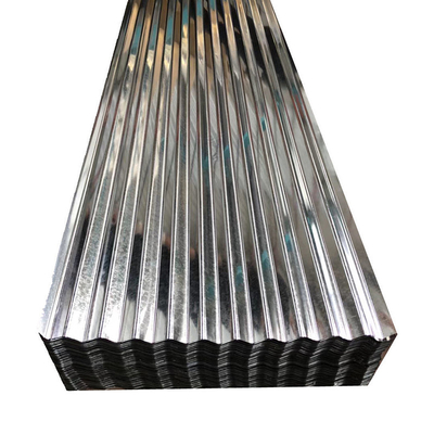 แผ่นหลังคาเหล็กราคาถูก DX51D 1250mm Anti-Corrosion GI Steel Panel
