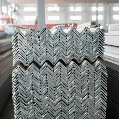 ASTM A36 GI ผลิตภัณฑ์มุมเหล็กด้านเท่ากันหมดจากมณฑลซานตงทำ 12 ม