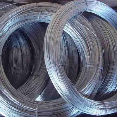 ลวดสลิงเหล็กชุบสังกะสี 100 กก. BWG 16 18 20 22 เหล็ก SAE 1010