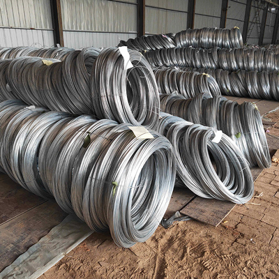 Z275 เหล็กเส้นลวดเหล็กชุบสังกะสี SAE 10B21 0.8mm 1.0mm 1.2mm