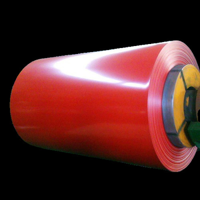 24 เกจ PPGI เหล็กแผ่นม้วน DX52D พร้อมสังกะสีรีดร้อนสี RAL