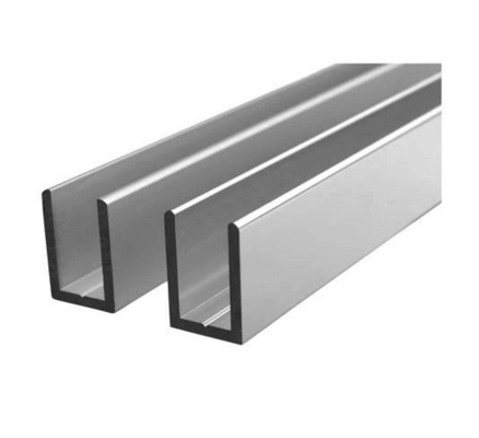 SUS 304 321 ช่องสแตนเลส U / C Beam SS Profile 409 แผ่นรีดร้อน 100 * 50 * 5 มม