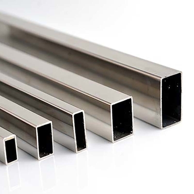 ท่อสแตนเลสดูเพล็กซ์ SS 304L 316L ท่อเหล็กขัดเงา Inox สี่เหลี่ยมรีดเย็น