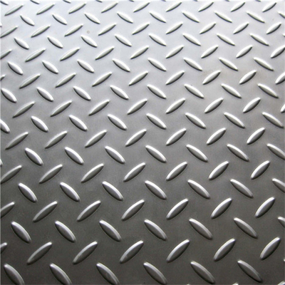 AISI Stainless Steel Diamond Plate 430 Alloy Steel Checkered Sheet 3mm 4mm