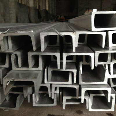 โปรไฟล์ผลิตภัณฑ์เหล็กยาวหมายเลข 1 เสร็จสิ้น U Steel Channel 410 420 430 Stainless Steel Channel Profile