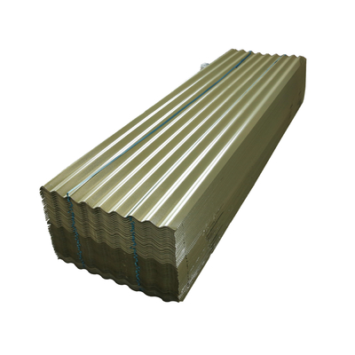 CGCC Gi สีเคลือบแผ่นลูกฟูก 5ft เหล็กลูกฟูกหลังคา