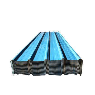 ASTM Ppgi แผ่นหลังคาลูกฟูก 1000mm
