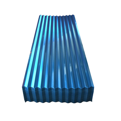 Z30 665mm PPGI แผ่นหลังคา DX51 Galvalume เคลือบสีสำหรับอุตสาหกรรม