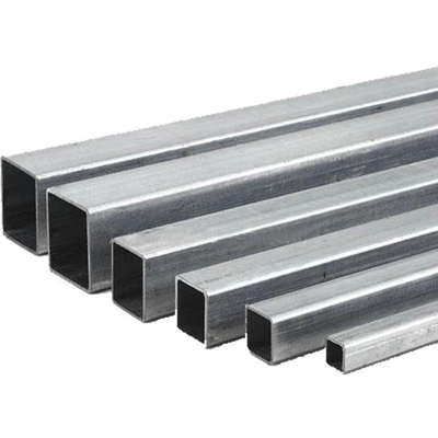 Q235 ท่อสี่เหลี่ยมเคลือบผงสีดำ Astm 12ft ท่อเหล็กสี่เหลี่ยมไม่มีรอยต่อ