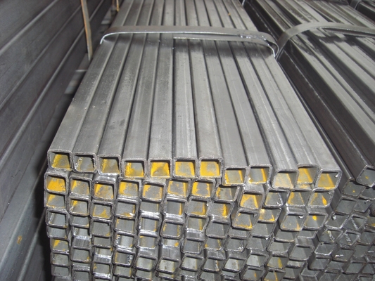 2x2 14 Gauge ท่อสี่เหลี่ยมชุบสังกะสีความยาว 12m Ms ท่อสี่เหลี่ยม ASTM