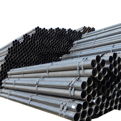 Astm A 53 Gr B ท่อกลมชุบสังกะสี Q235 Erw ท่อเหล็ก
