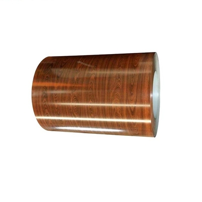 บลู BS PPGI เหล็กม้วน 60 ซม. จุ่มร้อน Galvalume เหล็กม้วน Prepainted Gi Steel