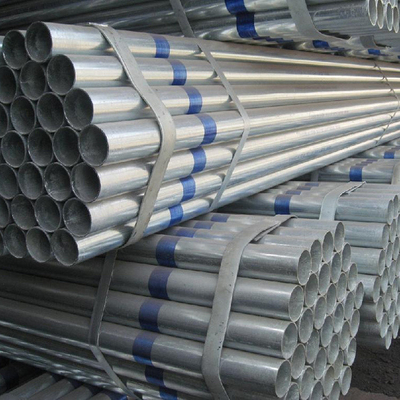 DC51D ท่อกลมชุบสังกะสี ASTM BS Round Gi Pipe Welding