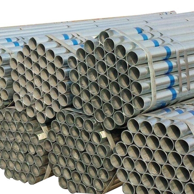 รีดเย็น Ss 304 ท่อกลมชุบสังกะสี 0.8mm Erw Casing Pipe