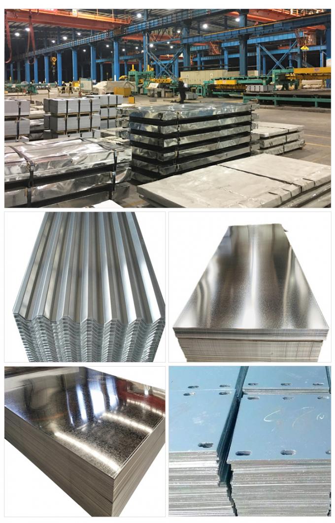 Factory Directly Supply Dx51d Z275 Zinc สังกะสี Metal Sheet, Hot Dipped สังกะสี Steel Price