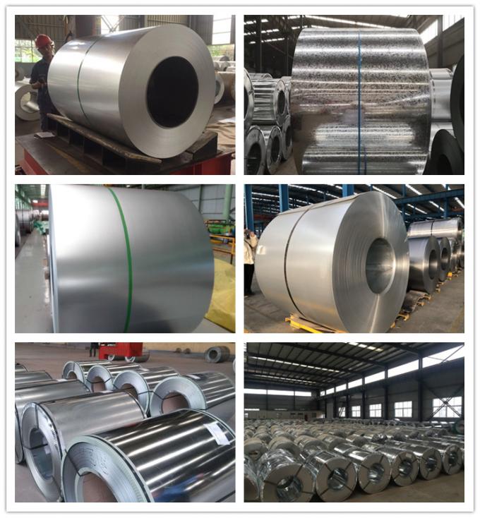 Q235 Q195 DC01 DC02 Cold Rolled สังกะสี Steel Coil