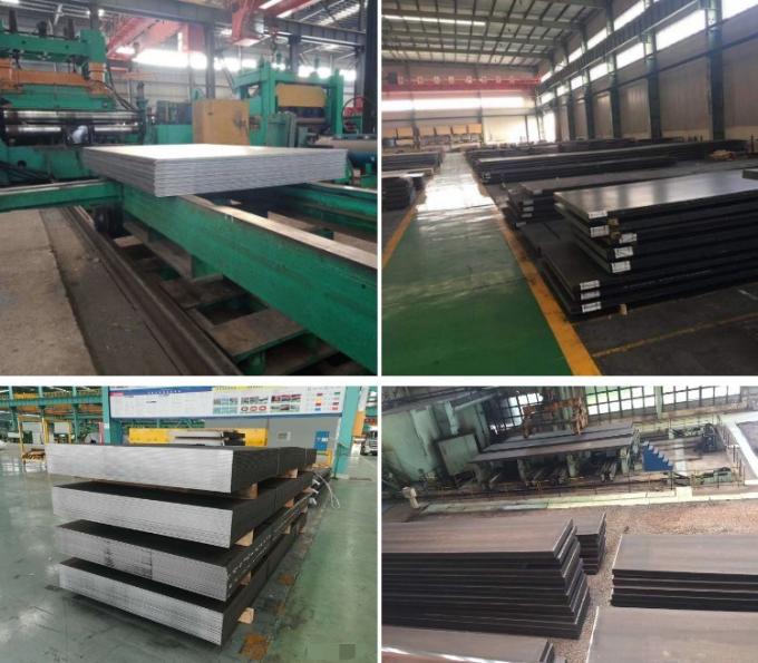 Hot Rolled High-Strength เหล็กกล้าคาร์บอน Plate (SS400 Q235B Q345B S355JR)