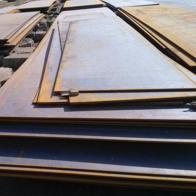ASTM A709 Gr50W Hot Rolled Alloy Mild เหล็กกล้าคาร์บอน Plate