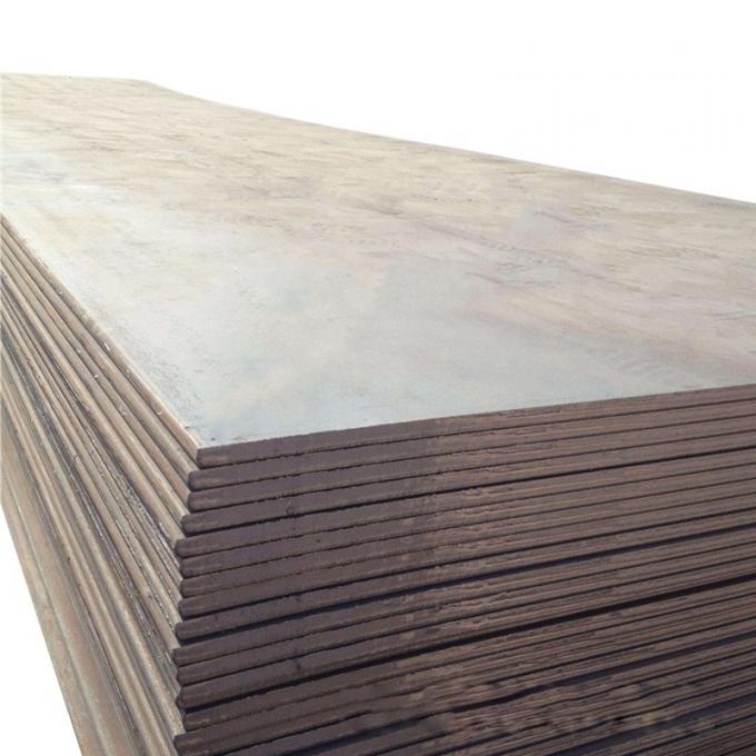 Hot Rolled เหล็กกล้าคาร์บอน Plate for Building Construction